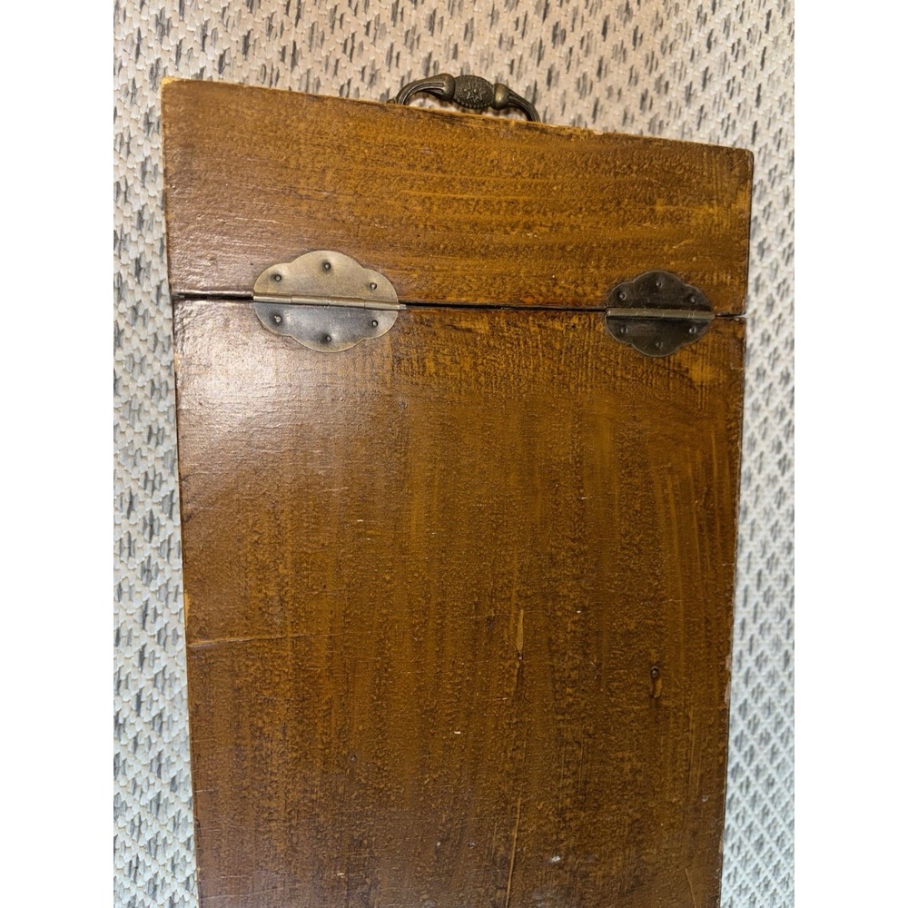 Large Wood Faux Book Box Oliver Twist By Charles Dickens Vintage Latch Buckle - Picture 6 of 16